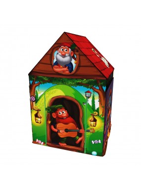 Домик-палатка с матрасиком влагостойкий с ковриком Small Rider House (замок гномиков зеленый)