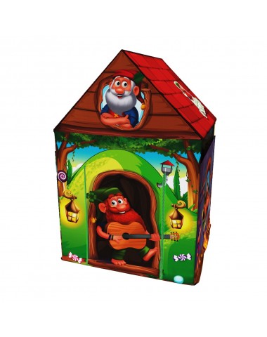 Домик-палатка с матрасиком влагостойкий с ковриком Small Rider House (замок гномиков зеленый)