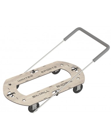 Тюбингмобиль, универсальная платформа  Small Rider Transporter, 100x55 cм (В ассортименте)