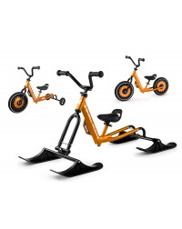 Беговел с лыжами, обычными и тренировочными колесами Small Rider Roadster - X Ultimate (бронза)