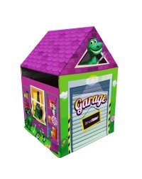 Домик-палатка с матрасиком влагостойкий с ковриком Small Rider House (гараж зеленый)