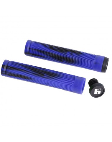 Грипсы HIPE H4 Duo, 155 мм black/blue для трюкового / городского / детского самоката
