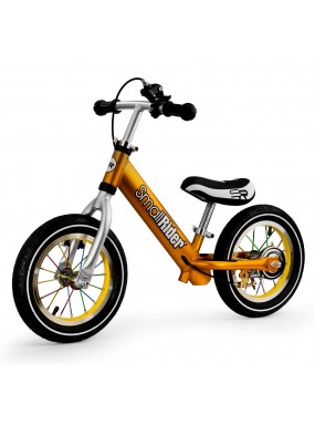 Легкий алюминиевый детский беговел Small Rider Foot Racer 3 AIR (золотой)