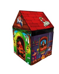 Домик-палатка с матрасиком влагостойкий с ковриком Small Rider House (замок гномиков зеленый)