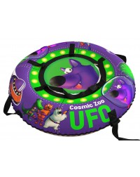20' Тюбинг Small Rider Snow Tubes 4 ("UFO 100х100 см") (фиолетовый волк) 20' Тюбинг Small Rider Snow Tubes 4 ("UFO 100х100 см") (фиолетовый волк)