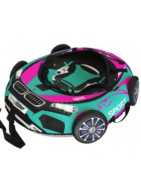 Тюбинг Small Rider Snow Tubes 4 ("Машинки XL" с колесами) (BM изумрудно-розовый) Тюбинг Small Rider Snow Tubes 4 ("Машинки XL" с колесами) (BM изумрудно-розовый)
