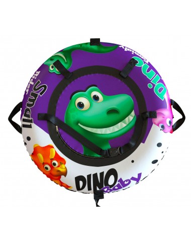  Тюбинг Small Rider Snow Tubes 4 ("Гнездо динозавра 100 см") (фиолетовый)