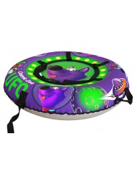 20' Тюбинг Small Rider Snow Tubes 4 ("UFO 100х100 см") (фиолетовый волк) 20' Тюбинг Small Rider Snow Tubes 4 ("UFO 100х100 см") (фиолетовый волк)
