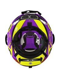 Тюбинг Small Rider Snow Tubes 4 ("Машинки XL" с колесами) (BM желто фиолетовый)