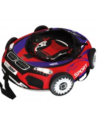 Тюбинг Small Rider Snow Tubes 4 ("Машинки XL" с колесами) (ВМ красно-синий)