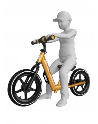 Детский модульный беговел с ревом мотора Small Rider Roadster X Plus (бронза)