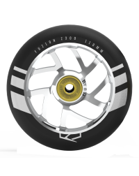 Колесо 110 mm Wheel (pair) - Silver Ano / Black PU Колесо 110 mm Wheel (pair) - Silver Ano / Black PU