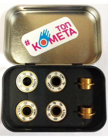 Подшипники Комета Abec 9 Золотые