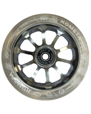 Колесо д/сам. Комета Гиперскачок (Прозрачный / Хром)