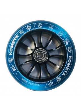 Колесо Комета Триплет (Прозр.синий / Черный)