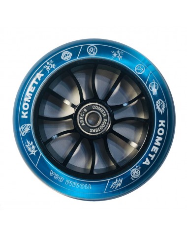 Колесо Комета Триплет (Прозр.синий / Черный)