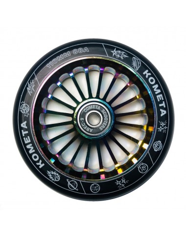 Колесо д/сам. Комета Турбо (Черный / Неохром)