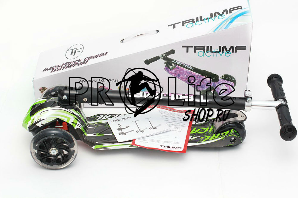 Самокат   Triumf maxi plus print racer